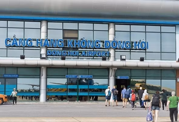 The Dong Hoi Airport in central Quang Binh province. (Photo: vietnamairport.vn)