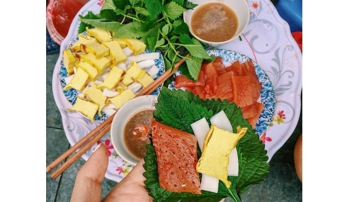 Raw red jellyfish: An elaborate Vietnamese salad 