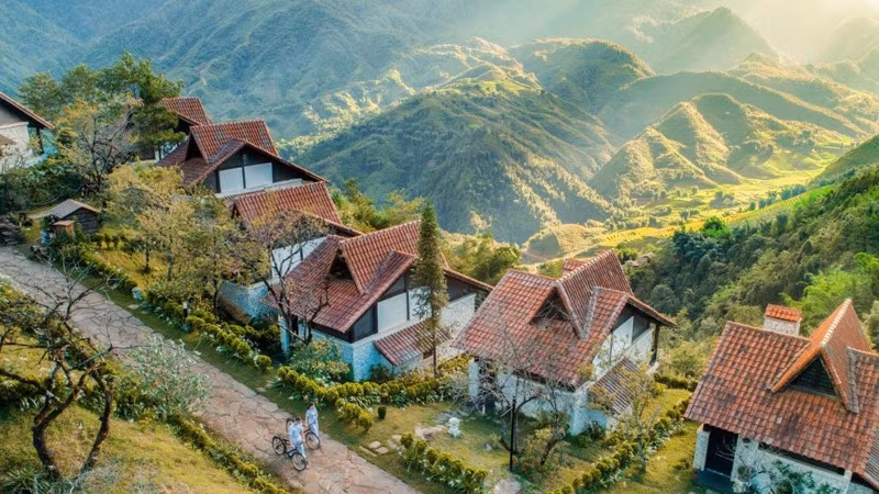 Sapa has 23 accommodation establishments that have received the travel sustainable badge (Photo: Booking.com)