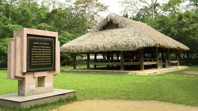 Tan Trao communal house where the National People’s Congress - the predecessor of the National Assembly, took place