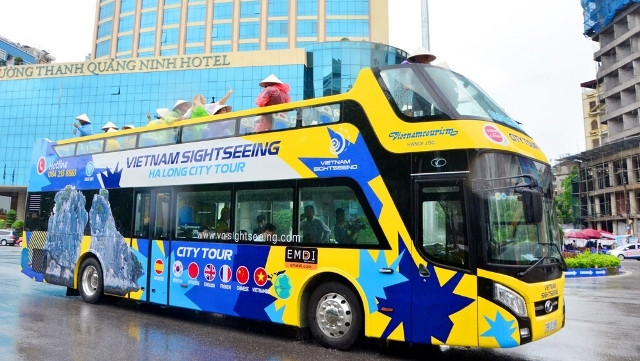The city tour will wind its way through nine tourist attractions in Ha Long (Photo: baoquangninh.com)