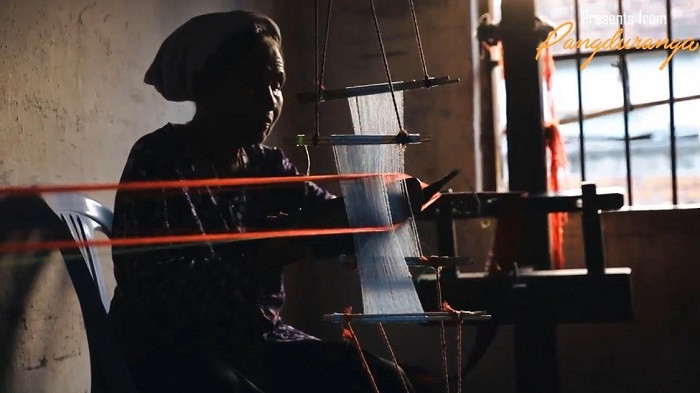 A scene from the top prize winner “My Nghiep Cham Brocade Village (Ninh Thuan)" by Champasix. (Screenshot capture)