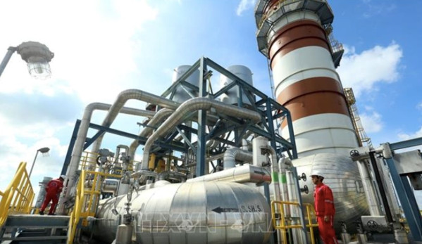 The gas-fired turbine of Nhon Trach Power Plant No. 2, a member of PV Power. (Photo: VNA)