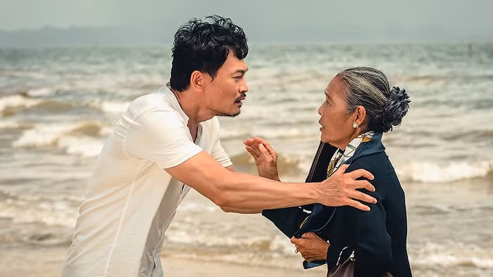 A scene from the movie 'Khuc mua' by the People's Army Cinema. (Photo via NDO)