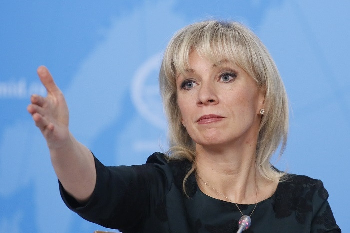 Foreign Ministry spokeswoman Maria Zakharova.