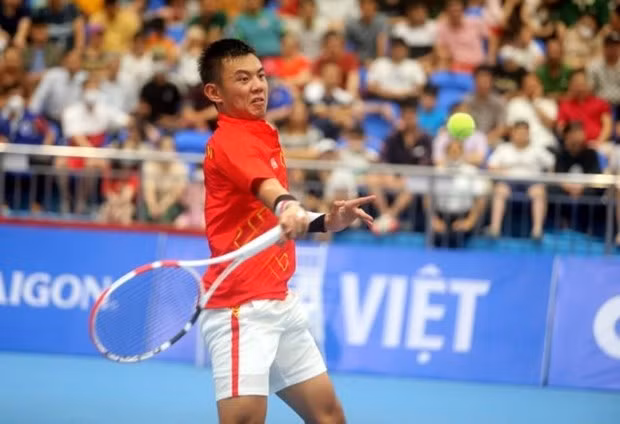 Ly Hoang Nam grabs his highest world ranking at No 328, which is also the best place for Vietnam. (Photo: VNA)