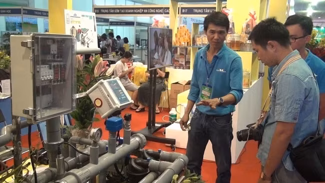 At the Expo on Agro-Forestry-Fishery Farming and Processing Technology (Photo: congthuong.vn)