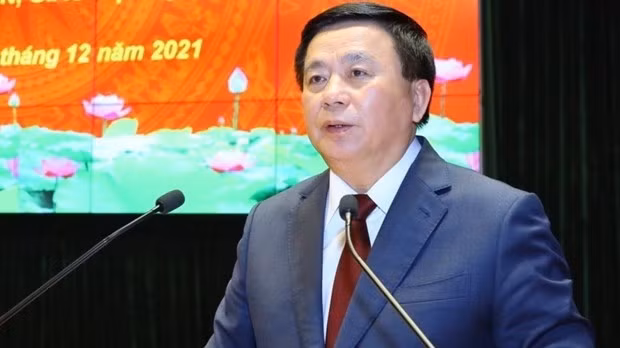 Prof., Dr. Nguyen Xuan Thang, a Politburo member and Director of the Ho Chi Minh National Academy of Politics