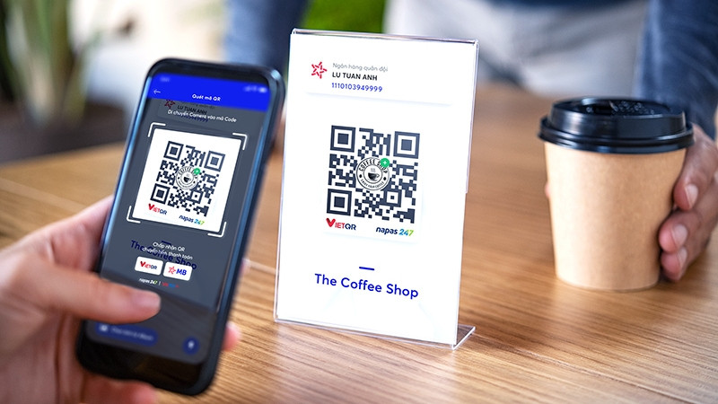VietQR will save users the hassle of manually entering transfer information.