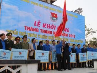 The launching ceremony for Youth Month 2013 in Thua Thien – Hue province (Image: TNO)