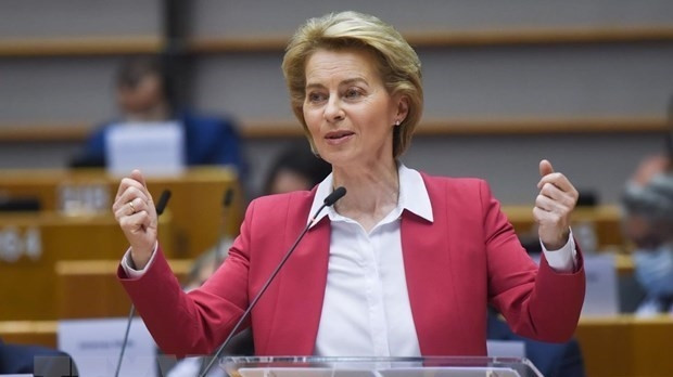 EC President Ursula von der Leyen (Photo: Xinhua/VNA)