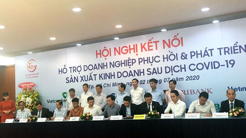 The conference to connect banks and enterprises in supporting post-coronavirus business recovery