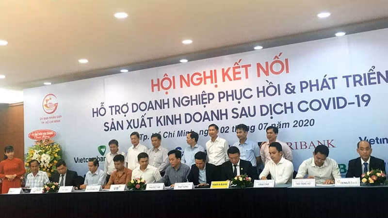 The conference to connect banks and enterprises in supporting post-coronavirus business recovery