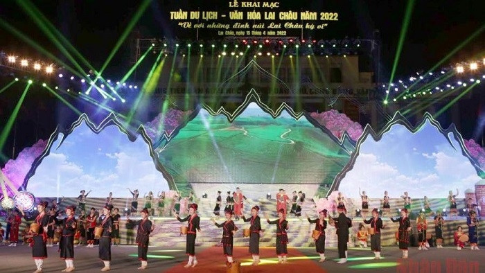 A performance at the opening ceremony (Photo: NDO/Tran Tuan)