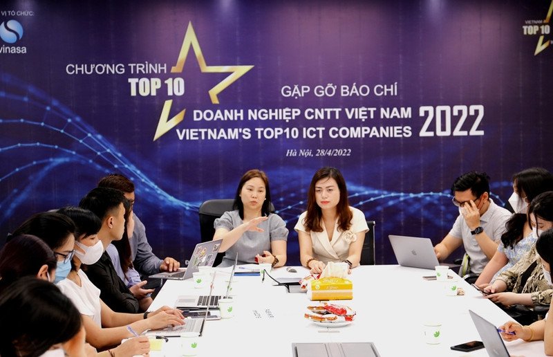 At the press conference