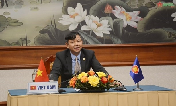 Major General Vu Cuong Quyet, Director of the Institute for Defence Strategy under the Ministry of National Defence. (Photo: qdnd.vn/)