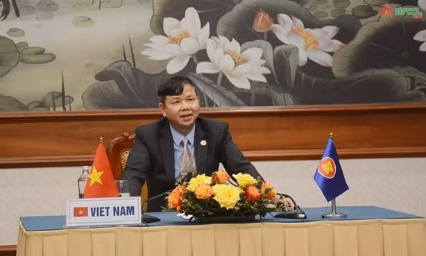 Major General Vu Cuong Quyet, Director of the Institute for Defence Strategy under the Ministry of National Defence. (Photo: qdnd.vn/)