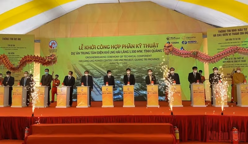 Work commences on 2.37-billion-USD Hai Lang LNG Electricity Centre 