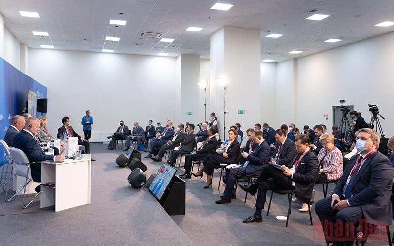 Delegates at the Russia-ASEAN Business Dialogue (Photo: NDO/Thanh The) 