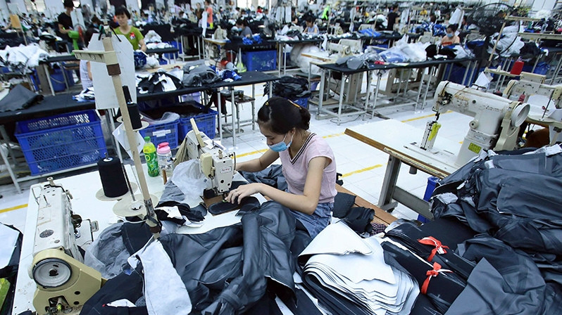 A garment factory in Hung Yen Province (Photo: Viet Chung)