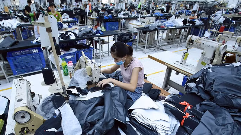 A garment factory in Hung Yen Province (Photo: Viet Chung)