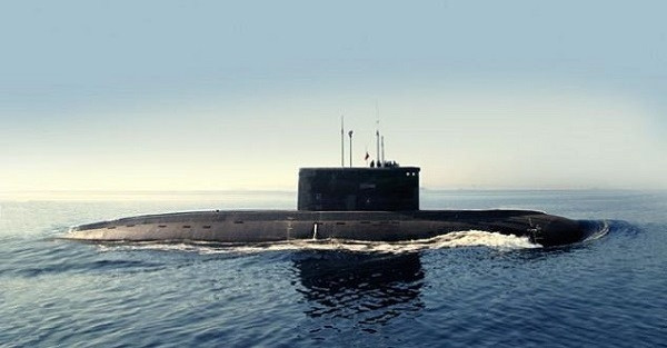 A submarine built by Russia for Vietnam