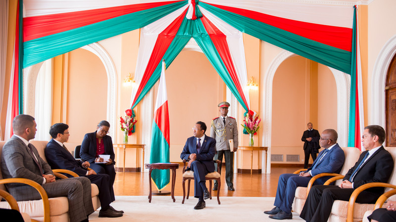 At the reception (Photo: MoFA)
