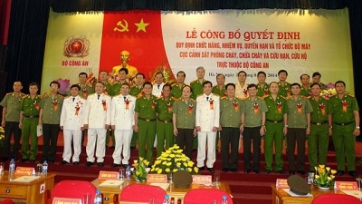 At the ceremony launching the new FPFRPD