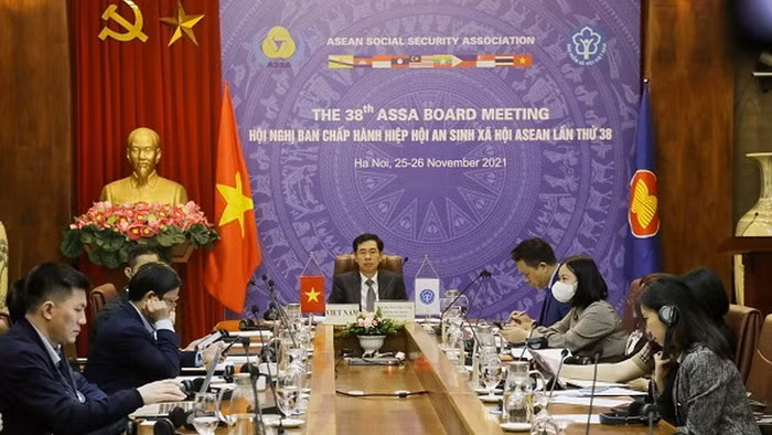 Vietnam attends the 38th ASEAN Social Security Association Board Meeting. (Photo: baohiemxahoi.gov.vn)