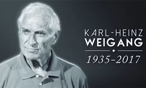 Karl - Heinz Weigang had 53 years of working as a football trainer. Photo: Twitter/Perak TBG OFFICIAL‏.