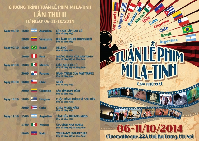 Latin American films to entertain Hanoians