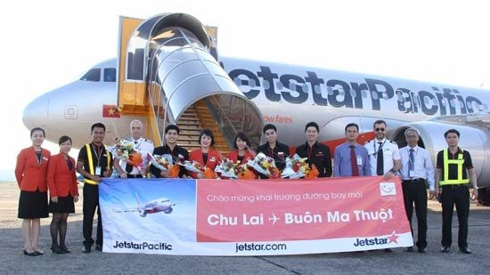 Jetstar Pacific opens Chu Lai – Buon Ma Thuot route