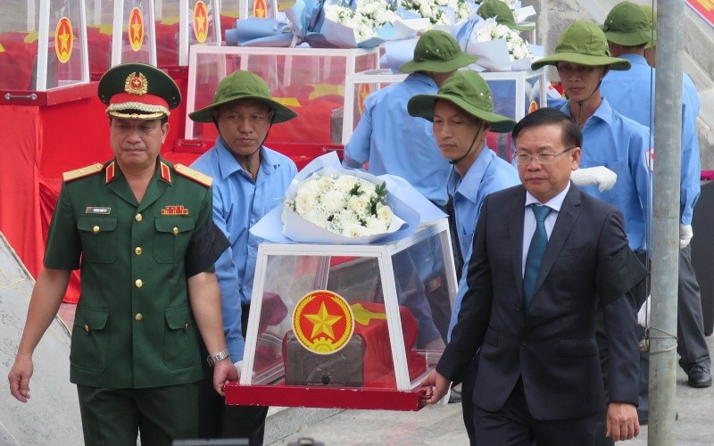 At the ceremony