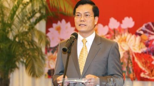 Deputy Foreign Minister Ha Kim Ngoc speaking at the meeting (Photo: VNA)