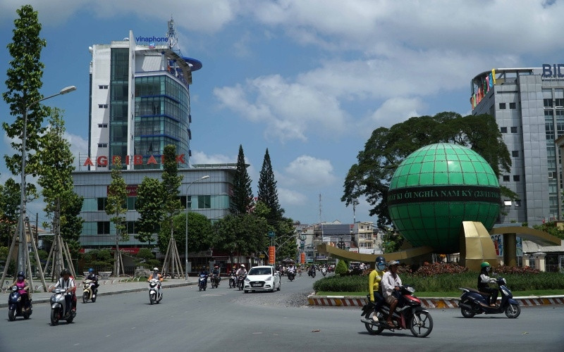 A corner of Soc Trang city