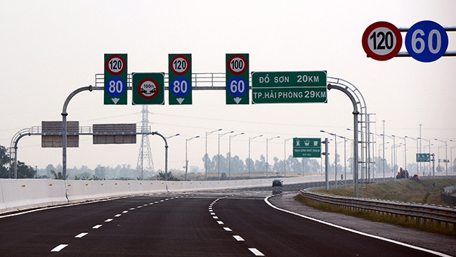Hanoi-Hai Phong Expressway (Photo: Duy Linh)