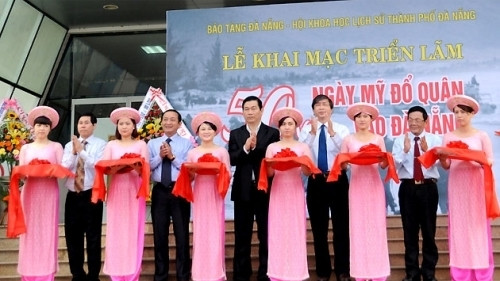 Exhibition marks 50 years since US troops landed in Da Nang
