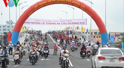 3/2 Bridge officially opens to traffic (VOV)