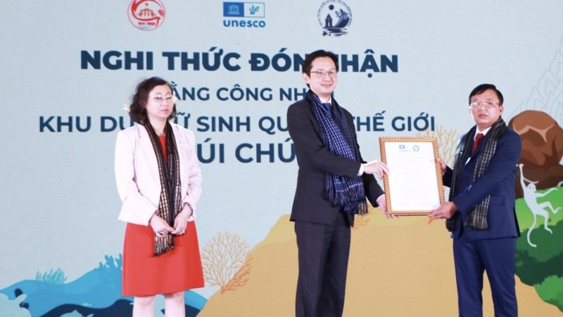 At the ceremony (Photo: NDO)
