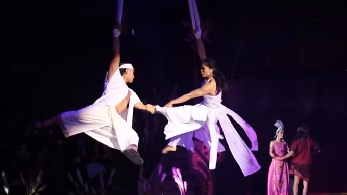 A scene from the play 'The Magic Stick'. (Photo: NDO)