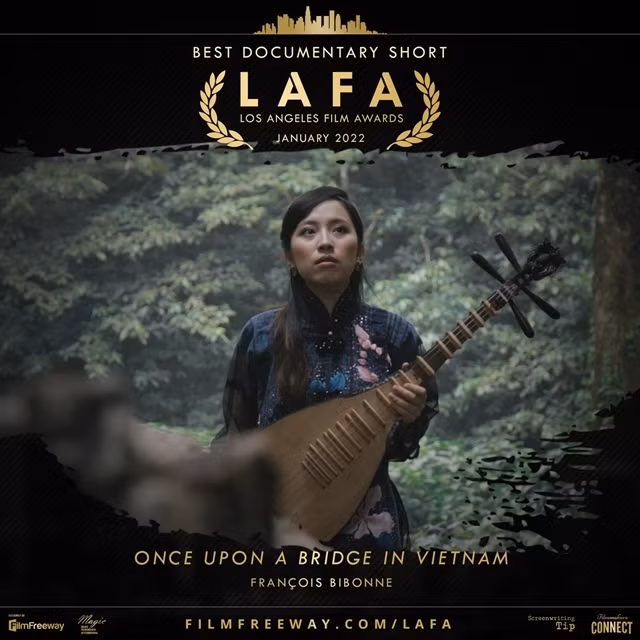 ''Once upon a Bridge in Vietnam'' won the Best Documentary Short at the Los Angeles Film Awards in January. (Photo courtesy of LAFA)