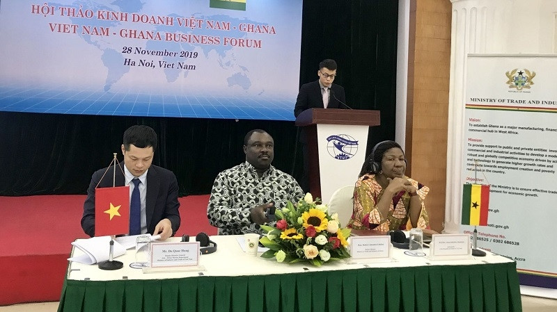 The Vietnam-Ghana business forum (Photo: Bao Quoc te)