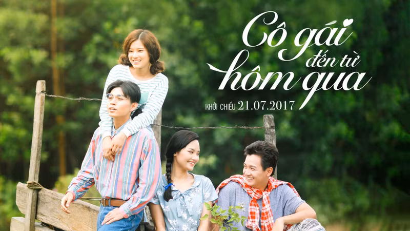 Posters of the film ‘Girl From Yesterday’ 