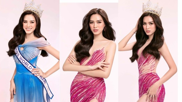 Do Thi Ha from Vietnam was the first contestant qualifying for top 13 of the Miss World 2021 Grand Final. (Photo: tienphong.vn)