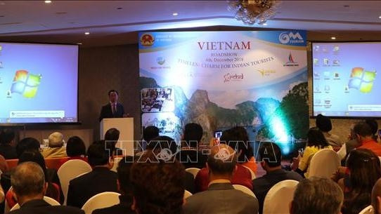 At the road show (Photo: VNA)