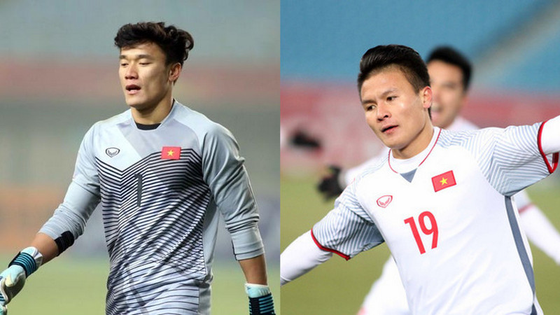 Bui Tien Dung and Nguyen Quang Hai