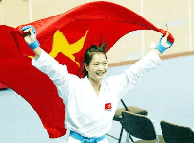 Karate artist Le Bich Phuong, a seed of hope