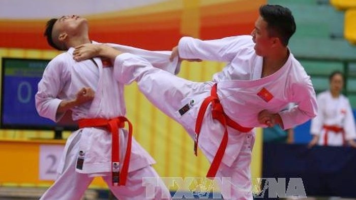 The championship has attracted nearly 600 athletes from 42 teams across the country (Photo: VNA)