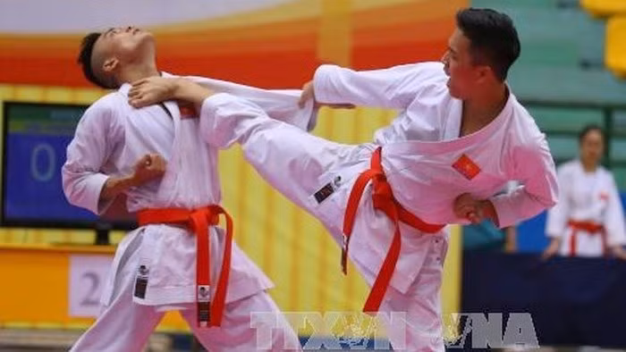 The championship has attracted nearly 600 athletes from 42 teams across the country (Photo: VNA)