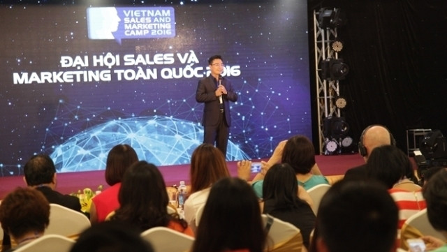 At the Vietnam Sales and Marketing Camp 2016